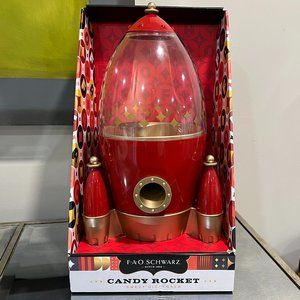 FAO Schwarz Candy Rocket Sweet Dispenser 12" H x 9" W x 7" D Plug-in or …